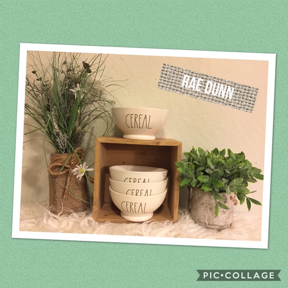 Rae Dunn Other - RAE DUNN! BNWT! Set of 4 Cereal Bowls!